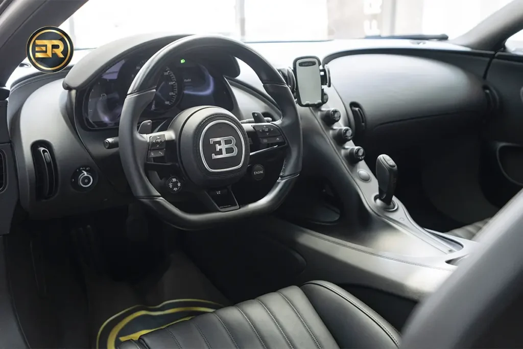 Bugatti Chiron Noire Car Interior
