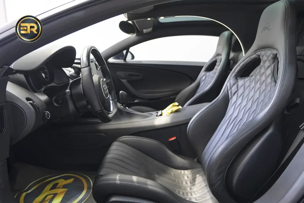 Bugatti Chiron Noire Car Interior