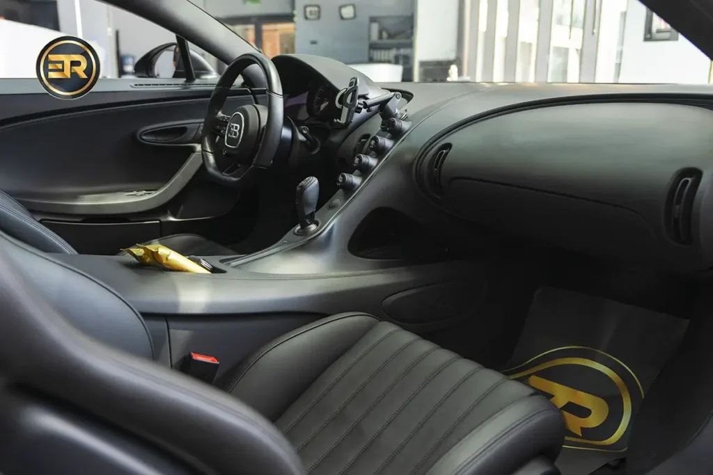 Bugatti Chiron Noire Car Interior