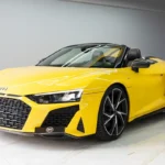 Rent Audi R8 Yellow in Dubai