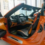 Rent Chevrolet Corvette C8 Orange in Dubai