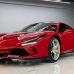 Rent Ferrari F8 Tributo Red in Dubai