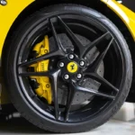 Rent Ferrari F8 Tributo Spyder Yellow in Dubai