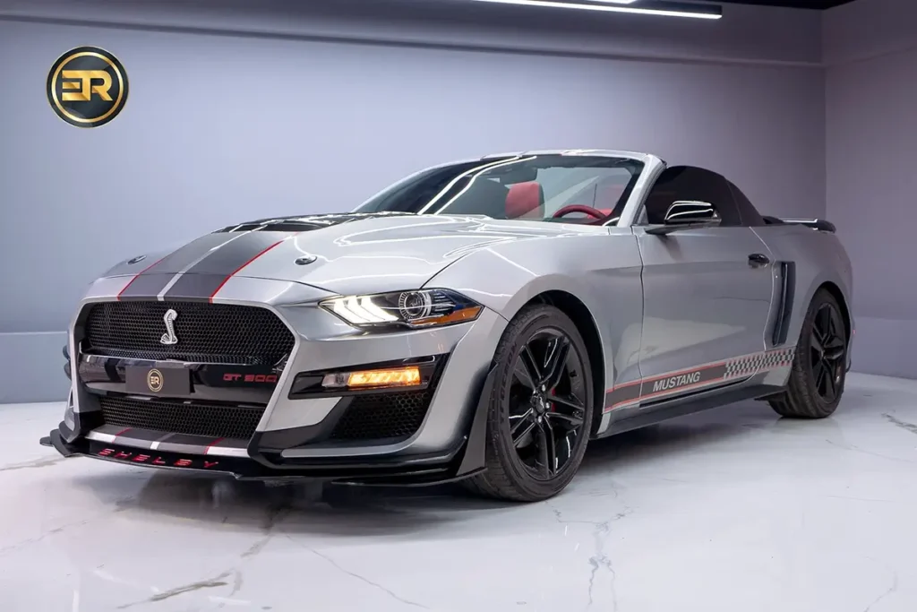 Rent Ford Mustang Grey in Dubai