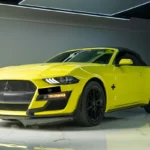 Rent Ford Mustang Yellow in Dubai