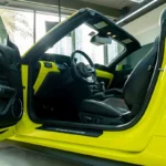 Rent Ford Mustang Yellow in Dubai