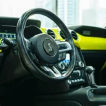 Rent Ford Mustang Yellow in Dubai