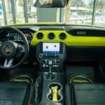 Rent Ford Mustang Yellow in Dubai