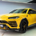 Rent Lamborghini Urus Yellow in Dubai