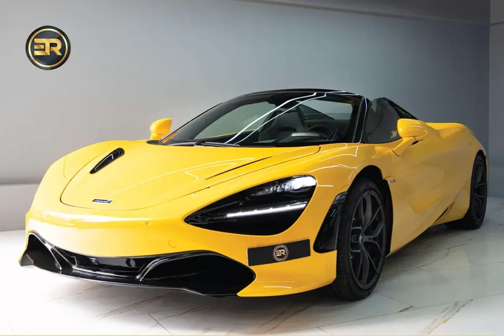 Mclaren 720s Yellow Exterior