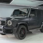 Mercedes G63 Matte Black Dubai Exterior