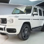 Rent Mercedes G63 White in Dubai