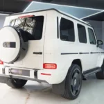 Rent Mercedes G63 White in Dubai