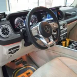 Rent Mercedes G63 White in Dubai