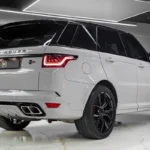 Rent Range Rover SVR Beige in Dubai