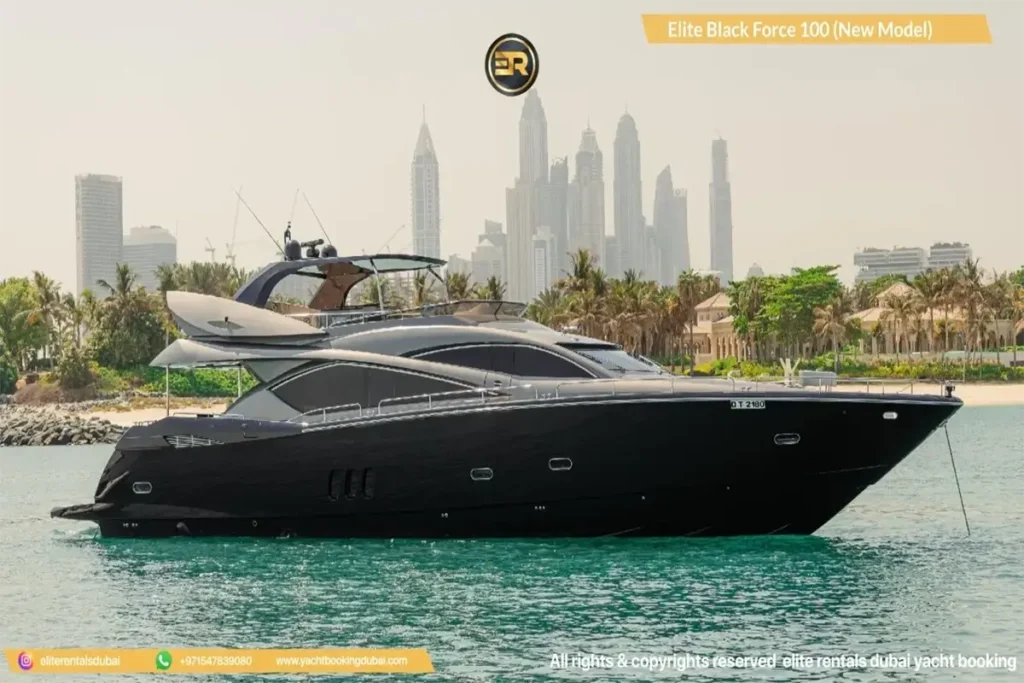 Elite Black Force 100 Yacht