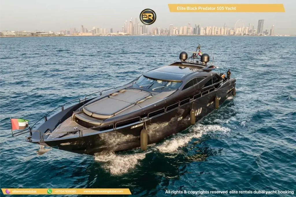 Elite Black Predator 105 Yacht