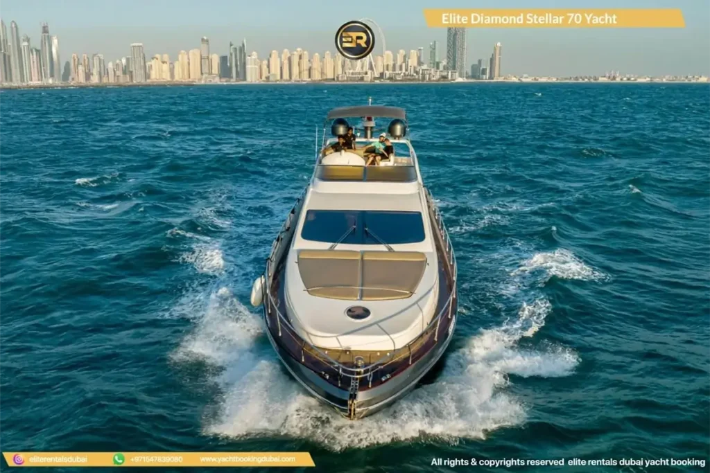 Rent Elite Diamond Stellar 70 Yacht in Dubai