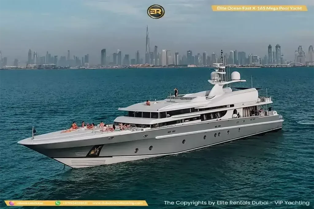 Elite Ocean Fast X 165 Mega Pool Yacht