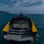 Lamborghini 63 Yacht (2022) - Rear View