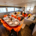 Azimut Jumbo 100 - Dining Area
