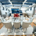 Baglietto 105 - Dining Area