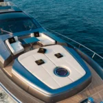 Pershing 82 - Front View