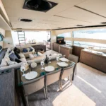 Pershing 82 - Dining Area